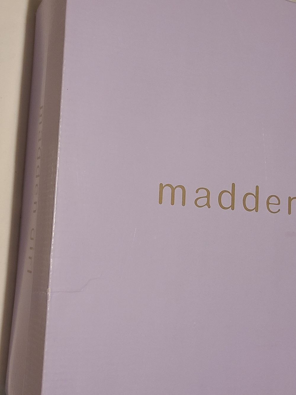 Madden Girl Lavender Box with Gold Logo